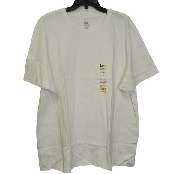 Men's Lee White Everyday White Crewneck Tee XXL - Picture 1 of 6